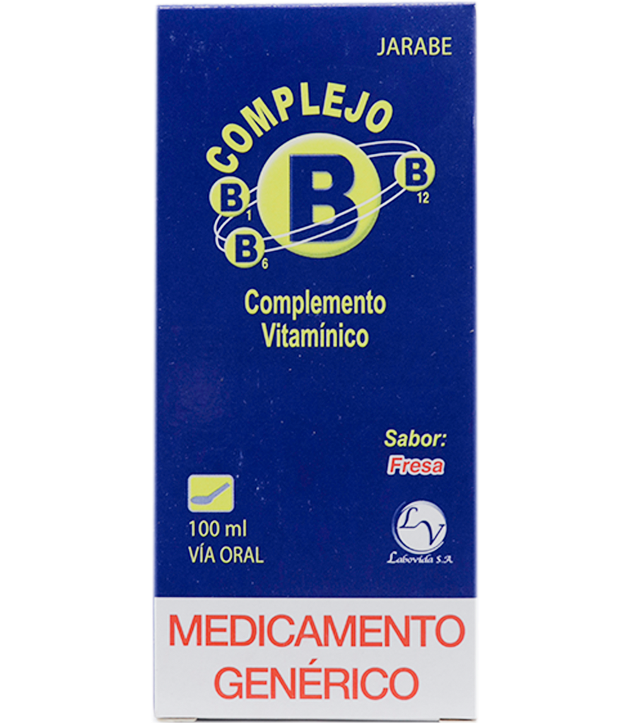 COMPLEJO B JBEx50/20MG/100MCG/5MLx100MLVIDA