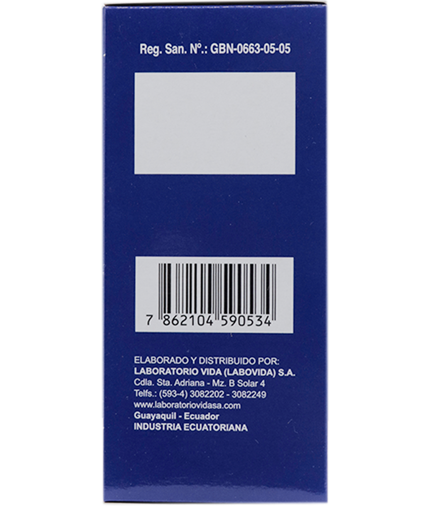COMPLEJO B JBEx50/20MG/100MCG/5MLx100MLVIDA