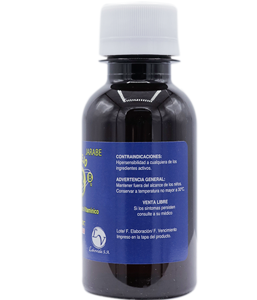 COMPLEJO B JBEx50/20MG/100MCG/5MLx100MLVIDA