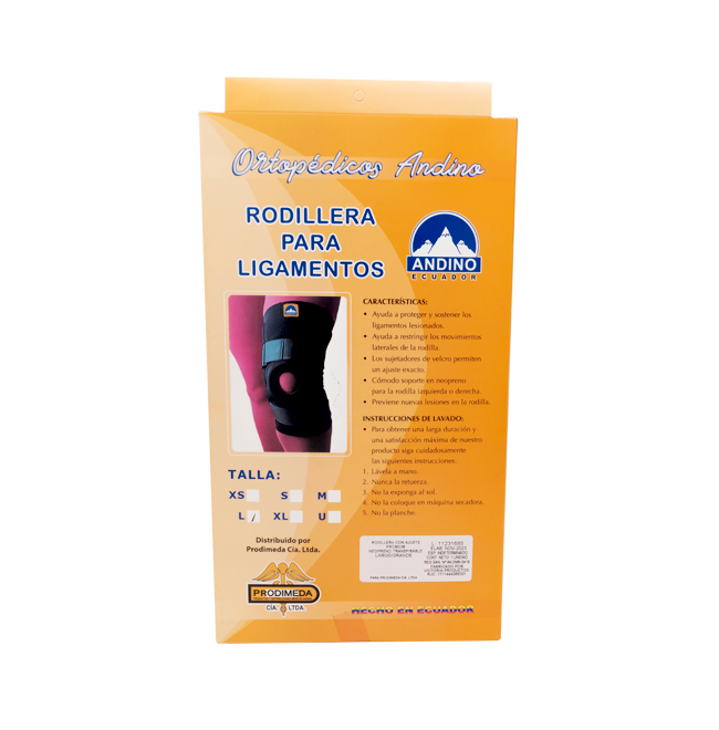 RODILLERA ANDINO P-LIGAMENTO T-L