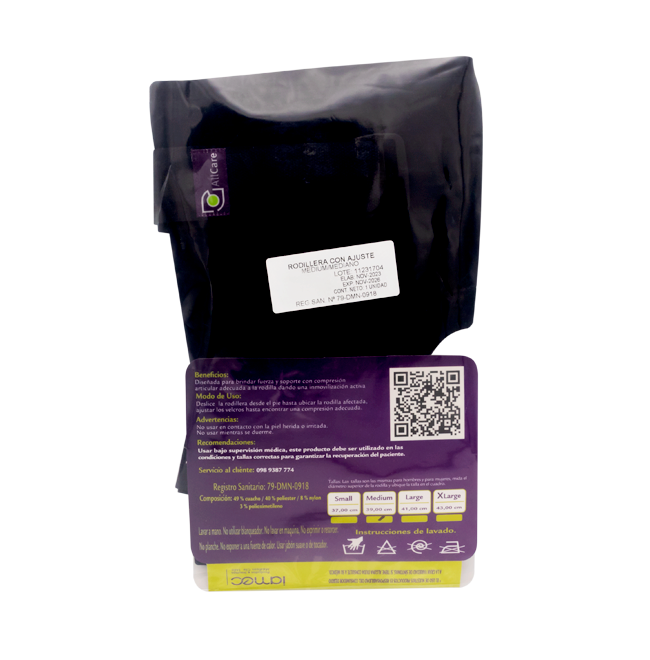 RODILLERA CON AJUSTE NEOPRENE ALLCARE TALLA M
