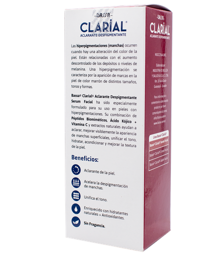 SERUM CLARIAL BASSA FACIAL 30ML