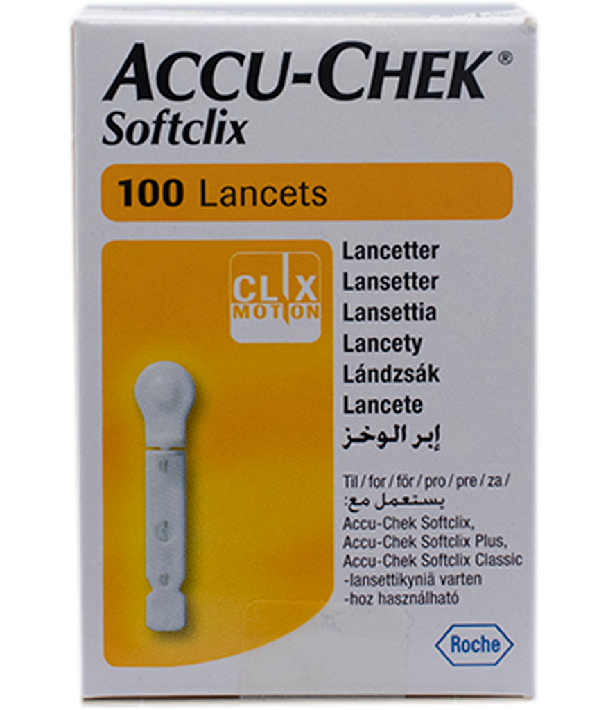 LANCETAS ACCU-CHEK SOFTCLIX CAJAx100