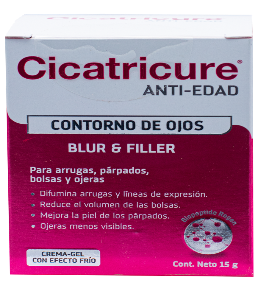 CREMA CICATRICURE BLU&FILLER C-OJOSx15GR