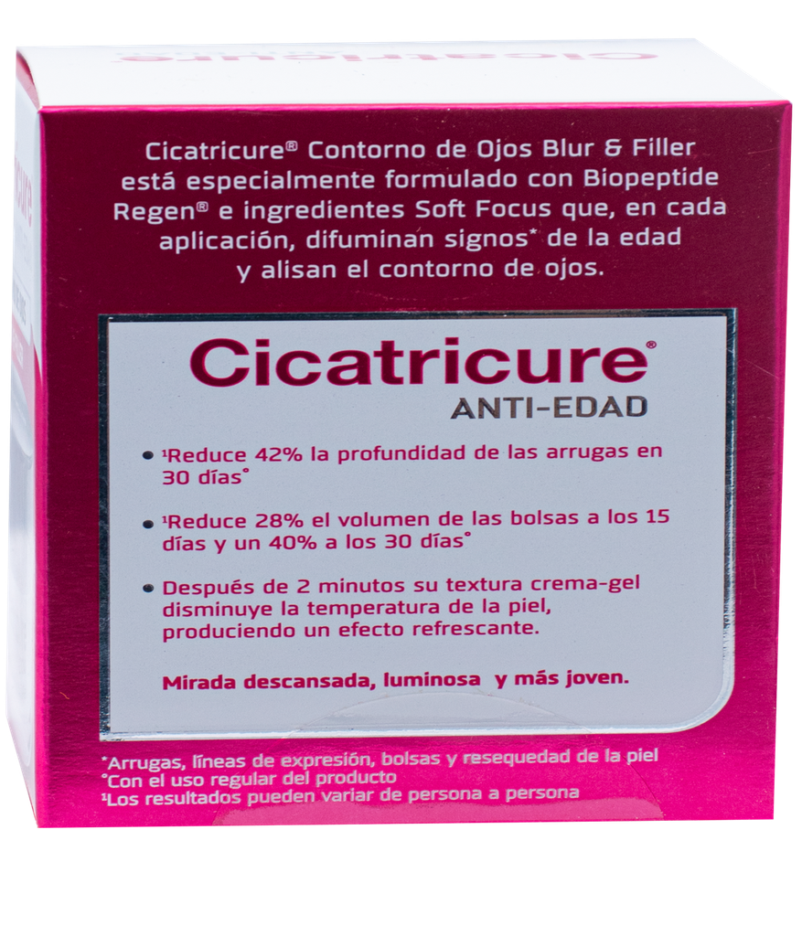 CREMA CICATRICURE BLU&FILLER C-OJOSx15GR