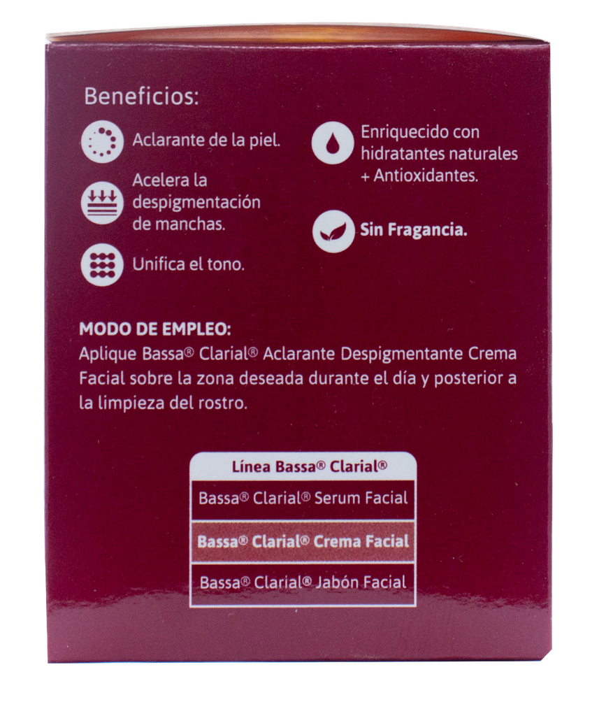 CREMA CLARIAL BASSA FACIALx30GR