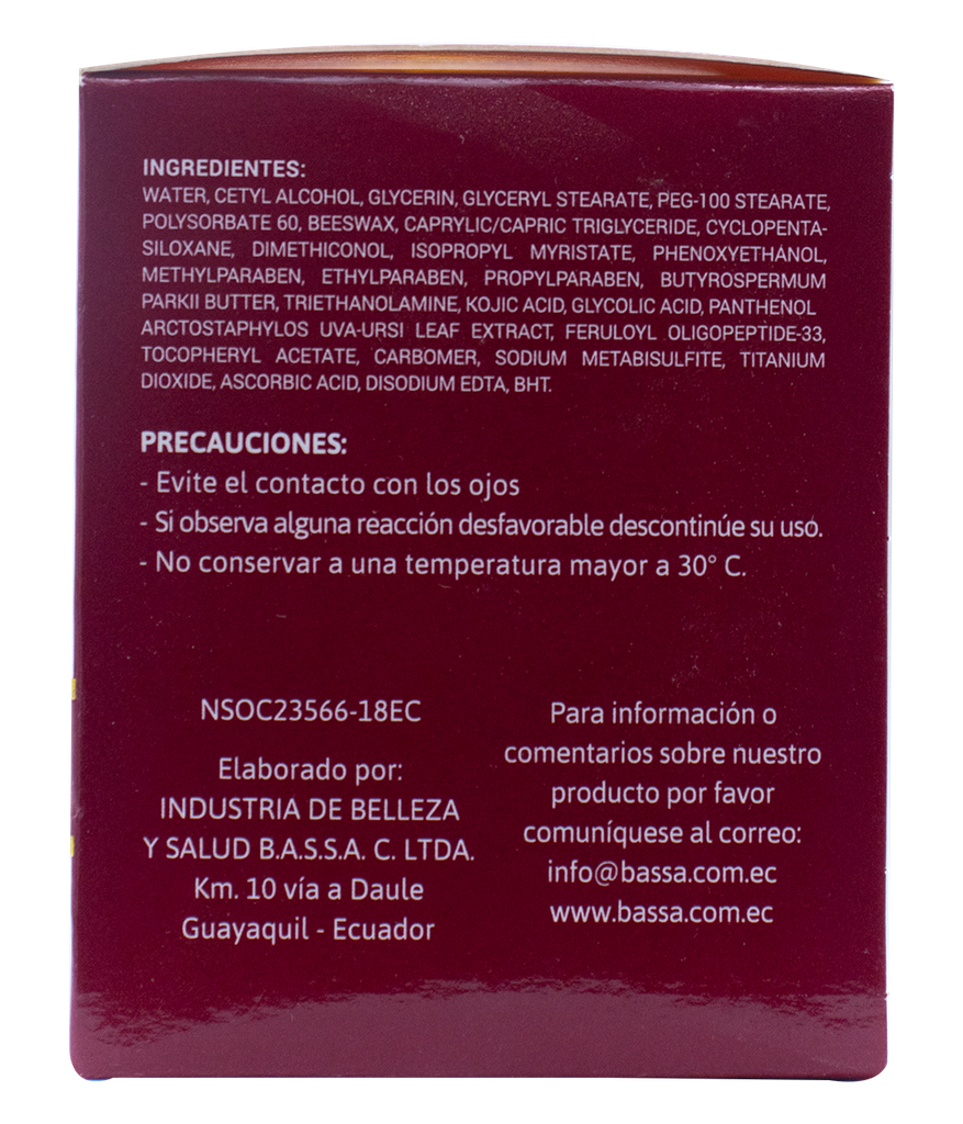 CREMA CLARIAL BASSA FACIALx30GR