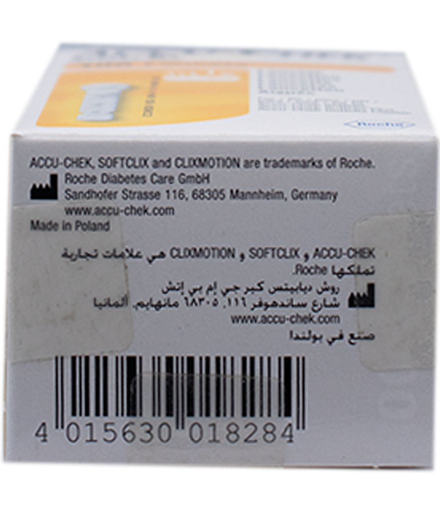 LANCETAS ACCU-CHEK SOFTCLIX CAJAx100