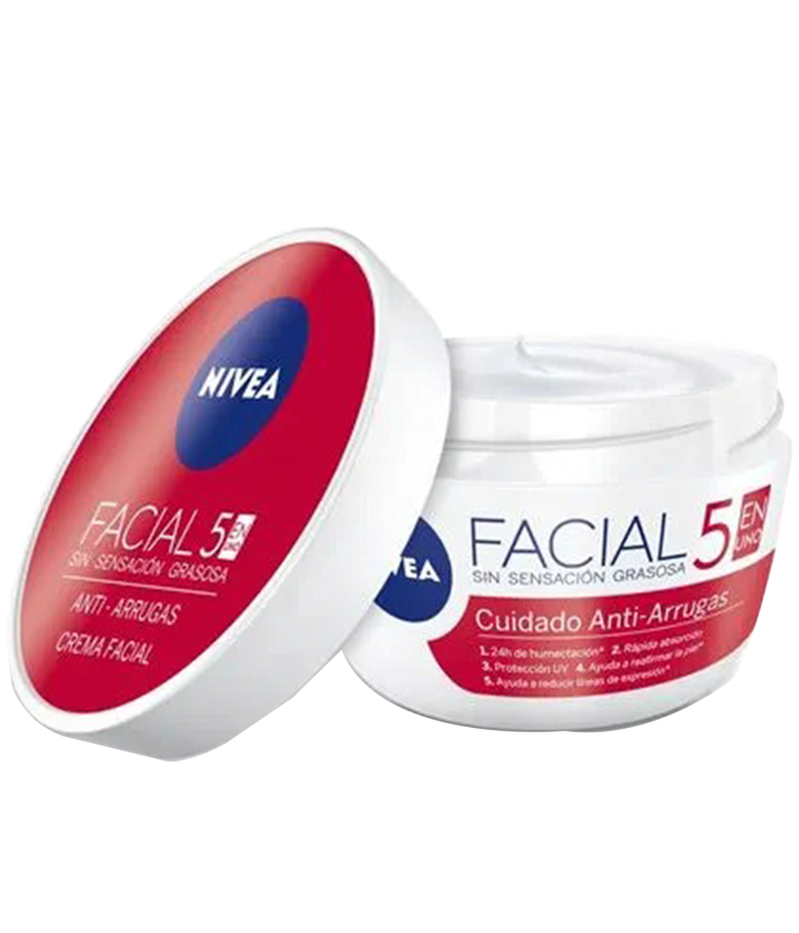 CREMA NIVEA 5EN1 CUIDADO ANTI-ARRUGASx200ML