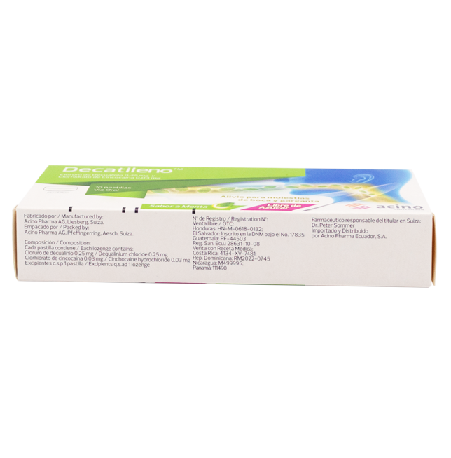 DECATILENO TABx0.025/0.03MGx10