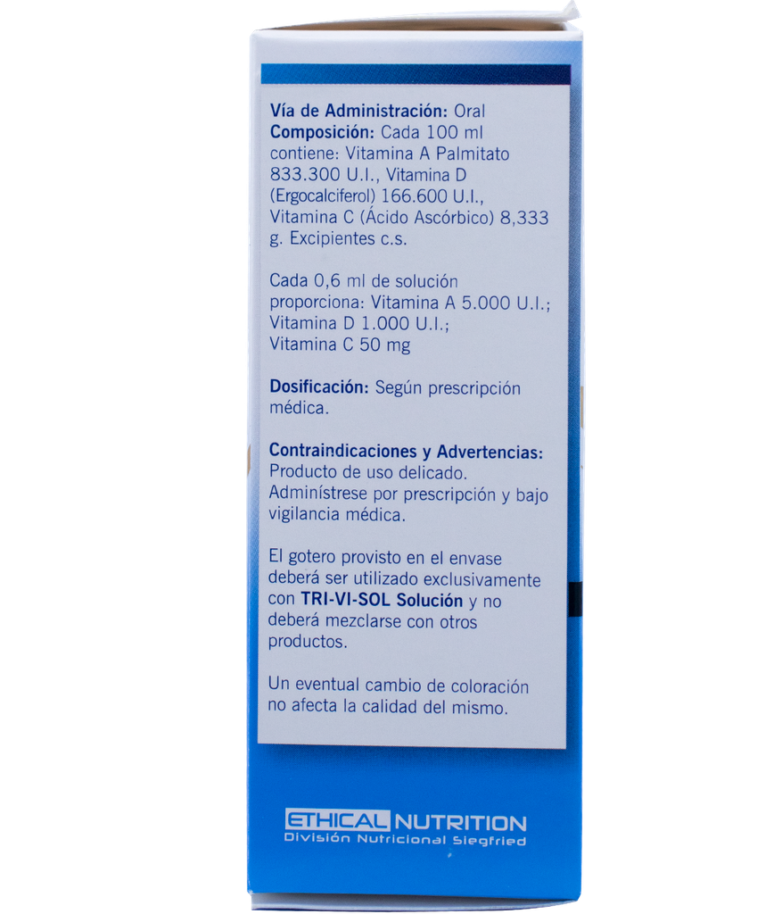 TRIVISOL SOL-ORALx833.300/166.600UI/8300MGx20ML