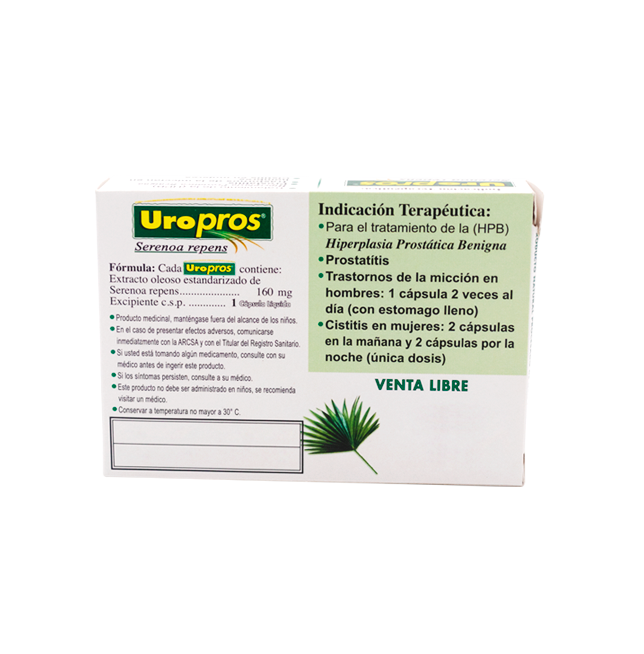 UROPROS CAP-LIQx160MGx30