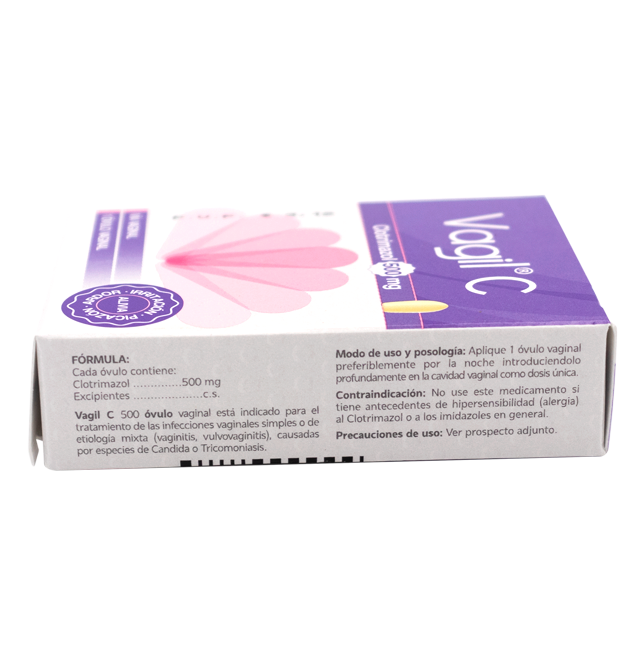 VAGIL C OVUx500MGx1