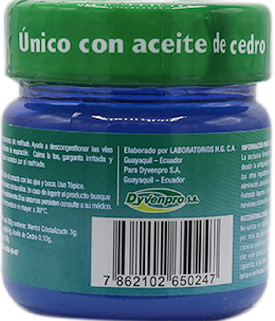 VAPOREX FORTE UNGx3/3/4/0.1%x60GR