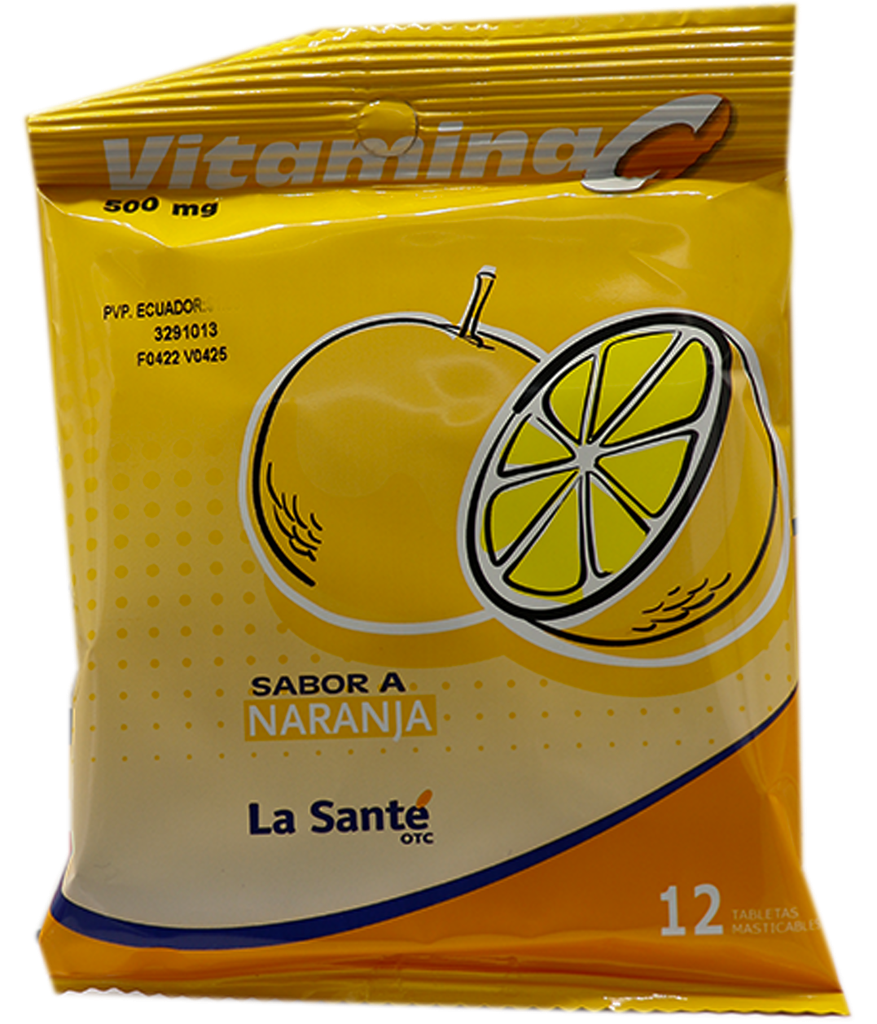 VITAMINA-C NAR TAB-MASTx500MGx12LSTE