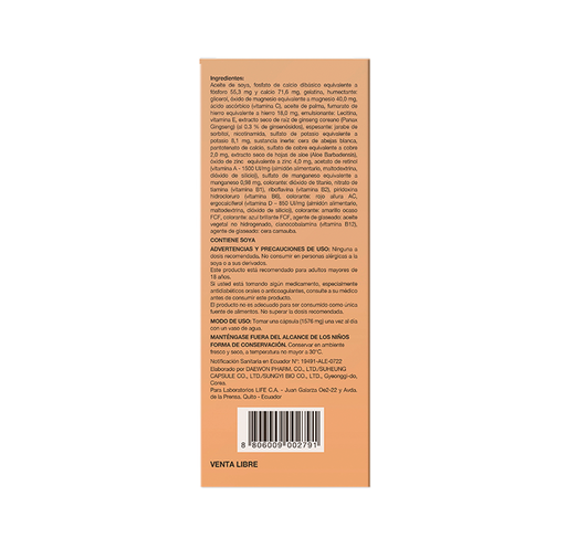 VITACAP-G CAPSULA BLANDA 