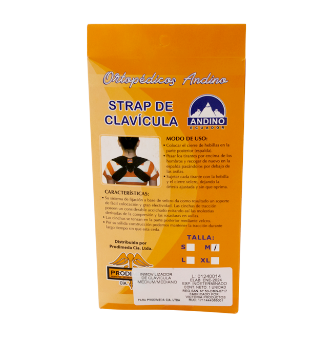 STRAP CLAVICULA ANDINO M