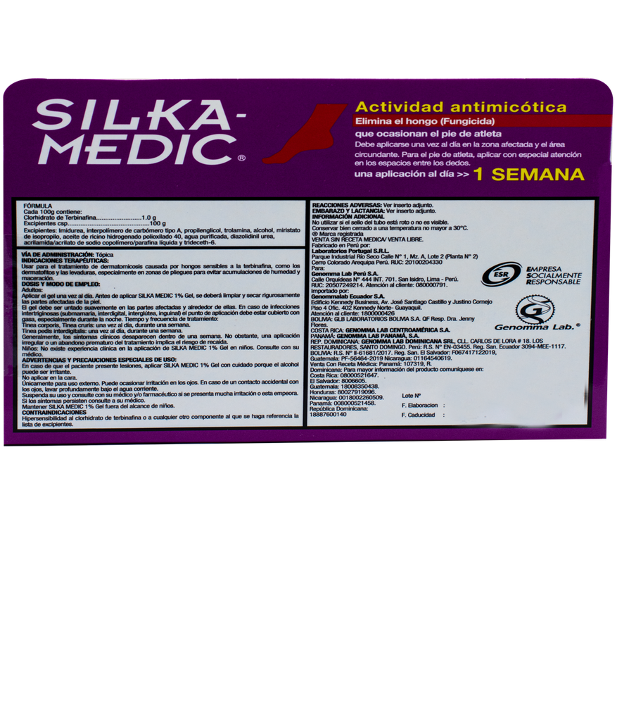 SILKA MEDIC GELx1%x15GR
