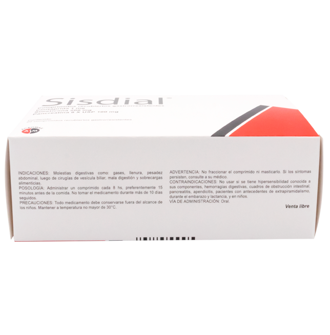 SISDIAL COM-RECx1/200/100MGx20