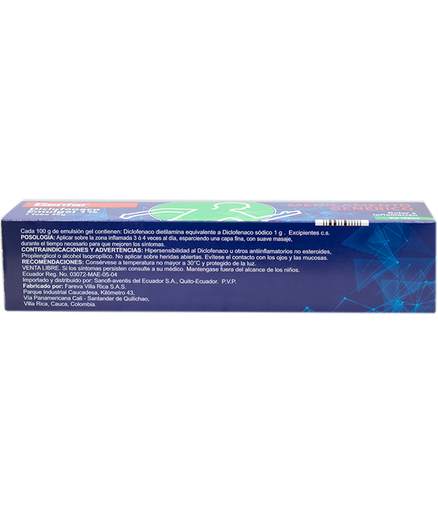 DICLOFENACO EMULGEL 1% GENFAR