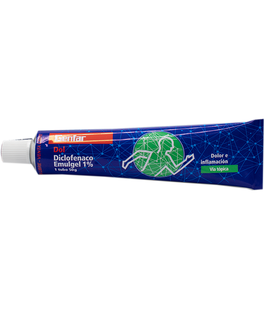 DICLOFENACO EMULGELx1%x50GRLGENF