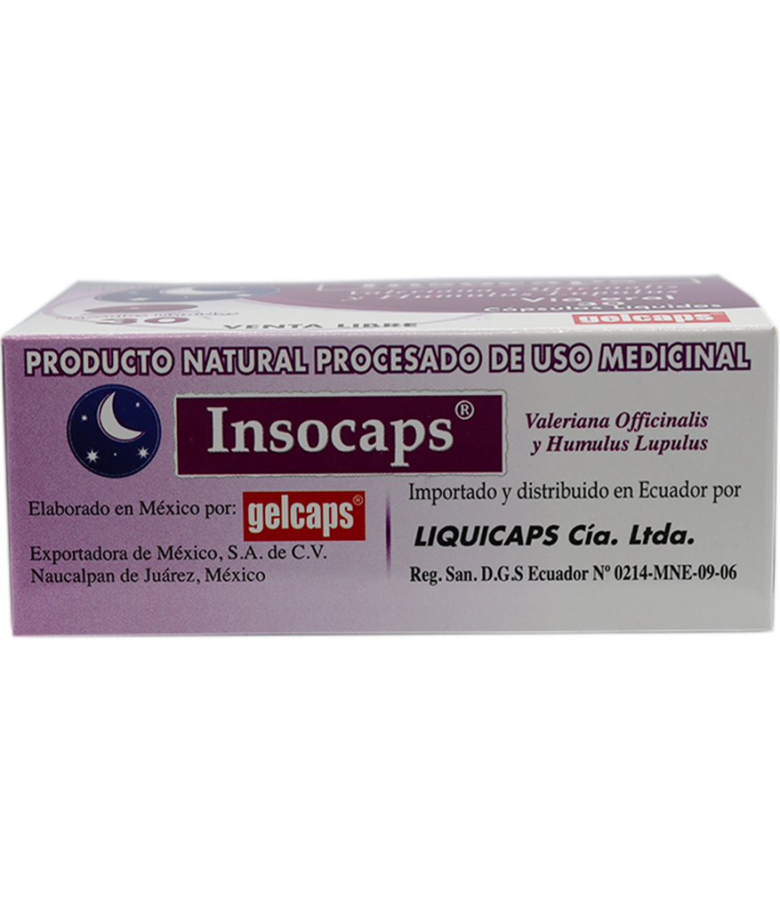 INSOCAPS CAP-LIQx250/60MGx30