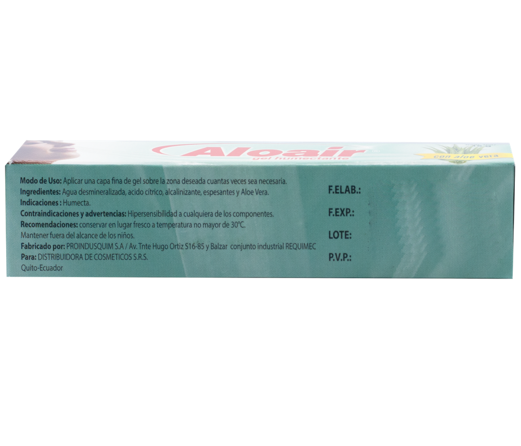 GEL ALOAIR ALOE VERA HUMECTANTEx15GR