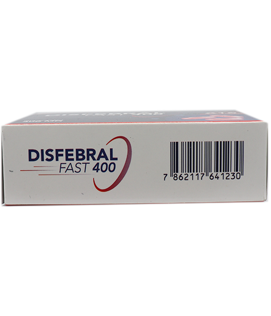 DISFEBRAL FAST CAP-BLANx400MGx16