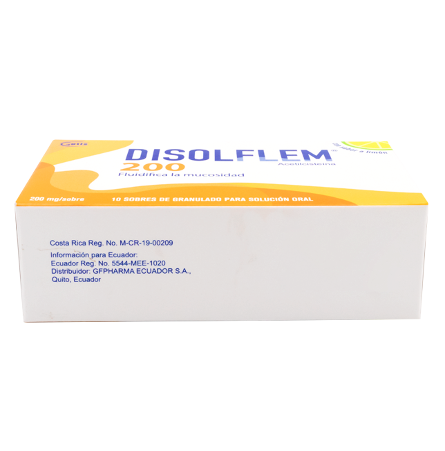 DISOLFLEM GRAN-SOL-ORALx200MGx10