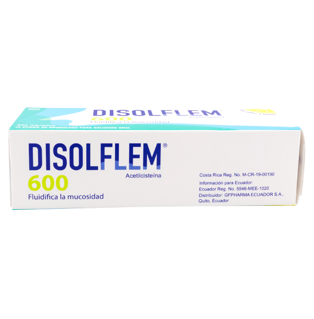 DISOLFLEM GRAN-SOL-ORALx600MGx10