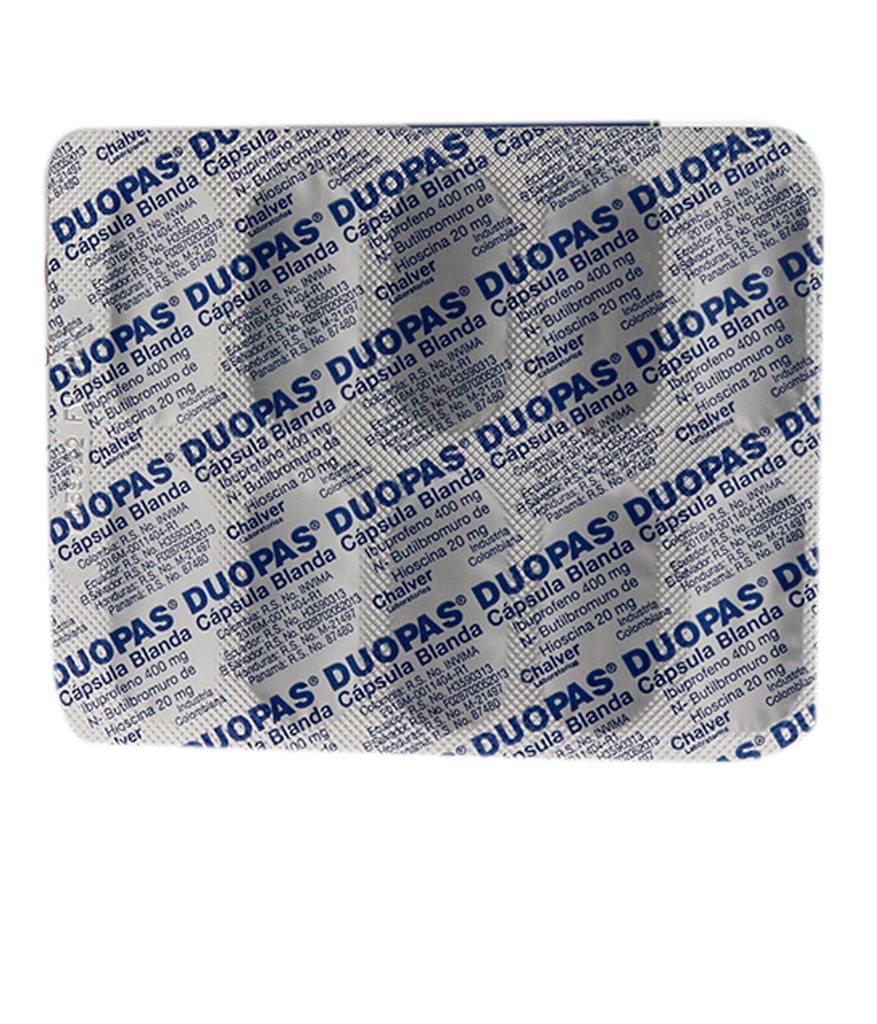 DUOPAS CAP-BLANx400/20MGx10