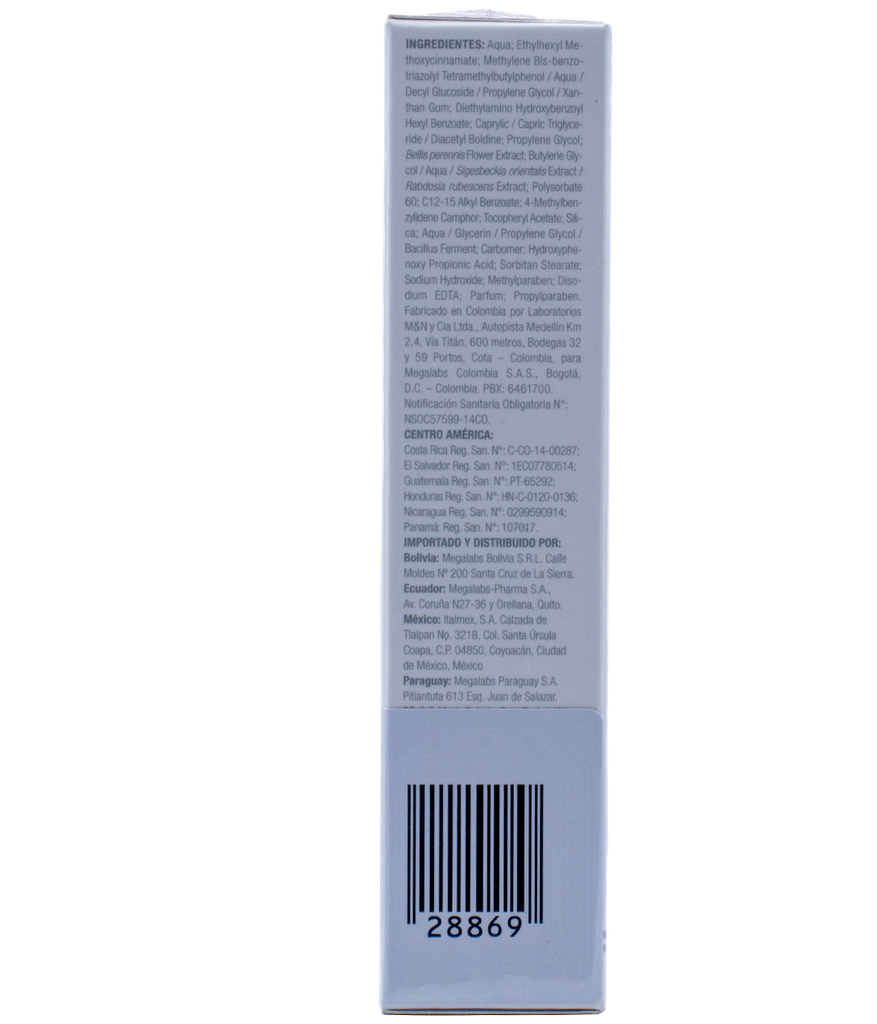 EMULGEL LUMED HIDRISAGE SPF50x40GR