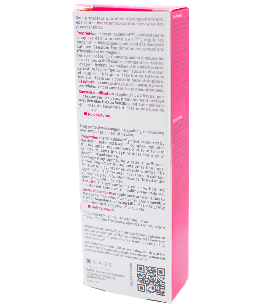 GEL BIODERMA SENSIBIO EYE C-OJOx15ML