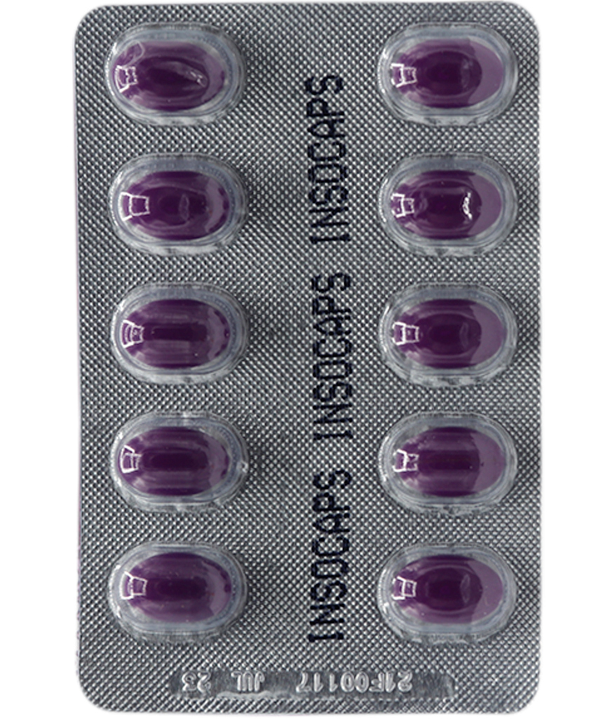 INSOCAPS CAP-LIQx250/60MGx30