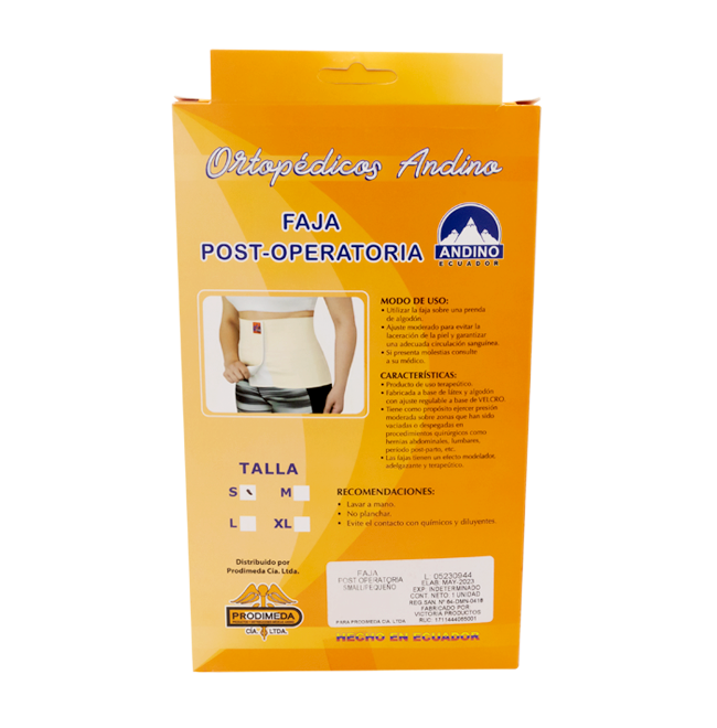 FAJA ABDOM POST-OPERATORIA SMALL