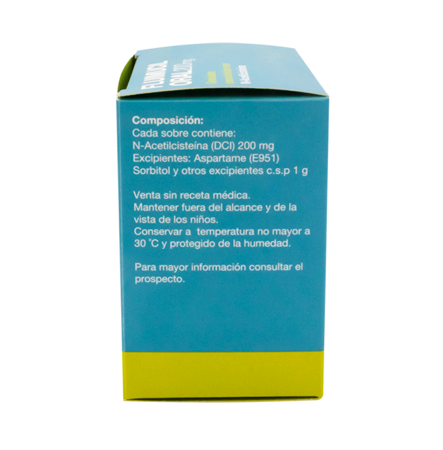 FLUIMUCIL GRAN-SOL-ORALx200MGx30