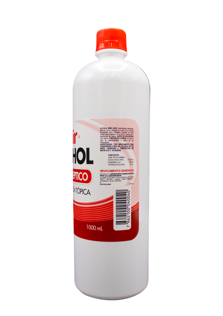 ALCOHOL ANTISEP SOL-TOPx70%x1000MLWEIR