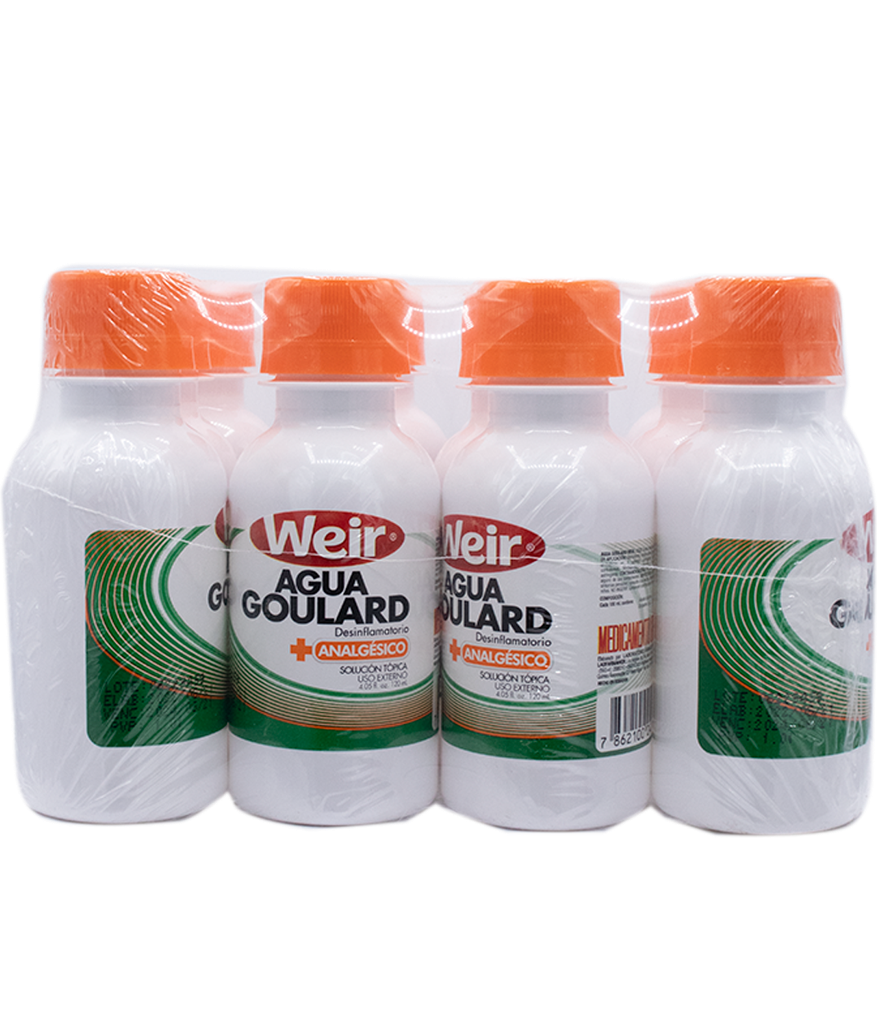 AGUA GOULARD SOL-TOPx60°/10%x120MLx12WEIR
