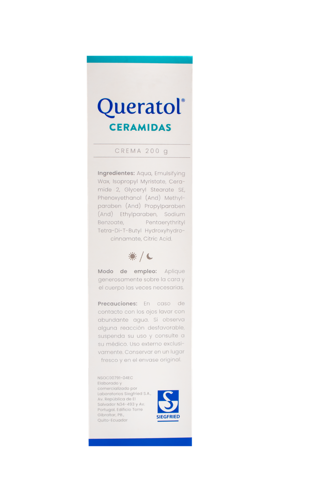 CREMA QUERATOL HIDRATANTE CERAMIDAS CORPx200GR