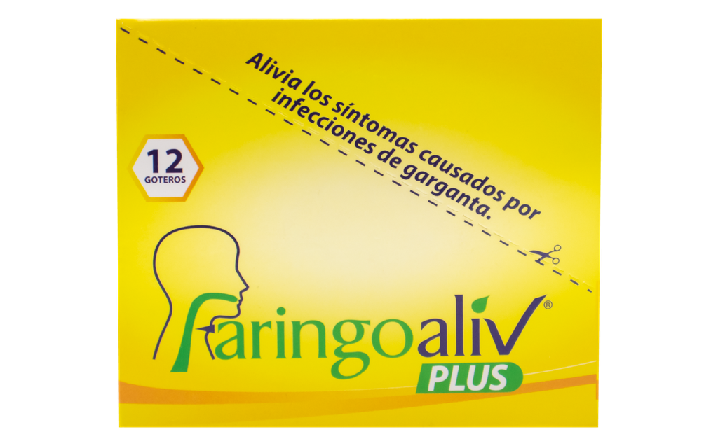 FARINGOALIV PLUS GOTERO SOL-ORALx12