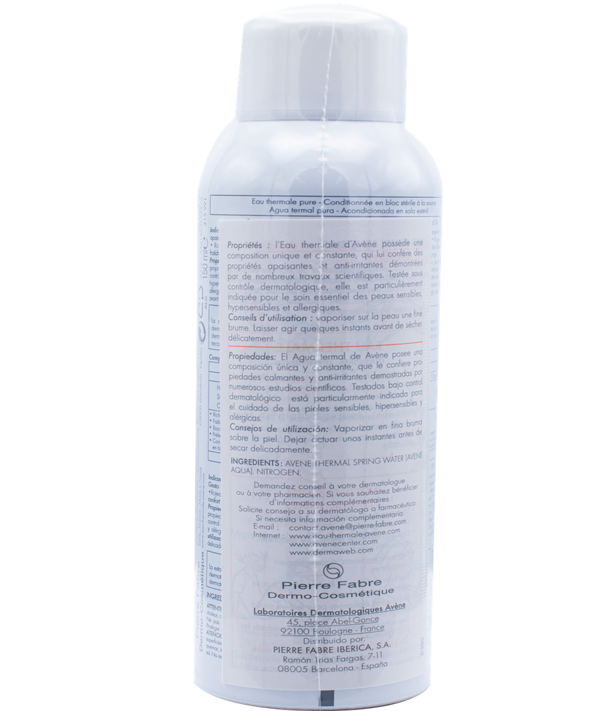 AGUA TERMAL AVENE PIEL-SENS AERx150ML