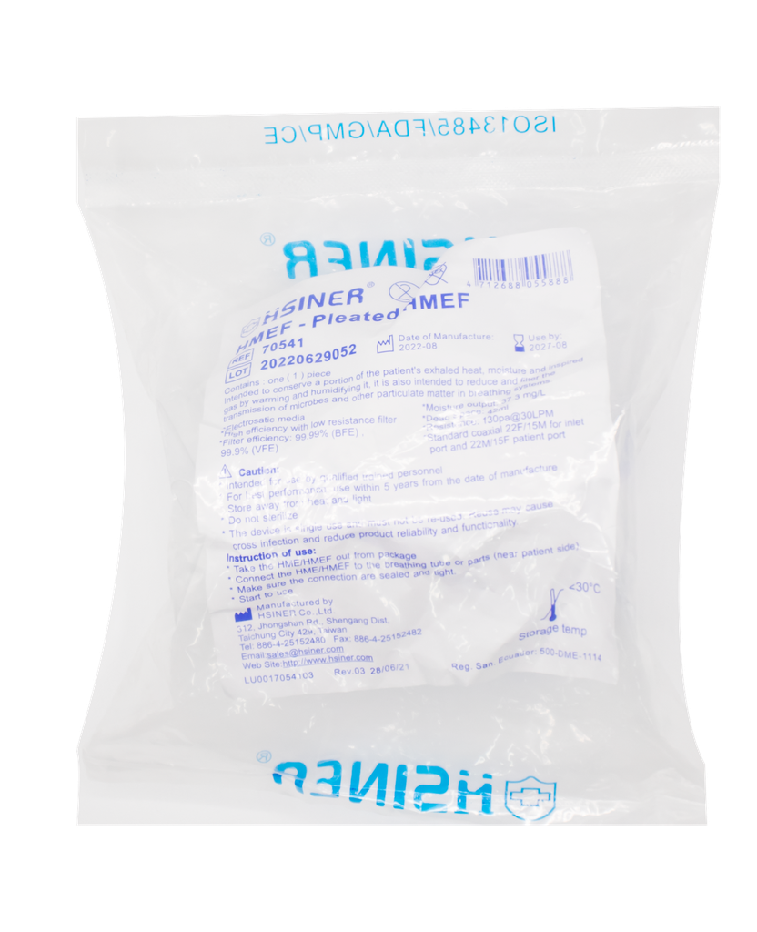 FILTRO HIDROSCOPICO HSINER ANTIBACT