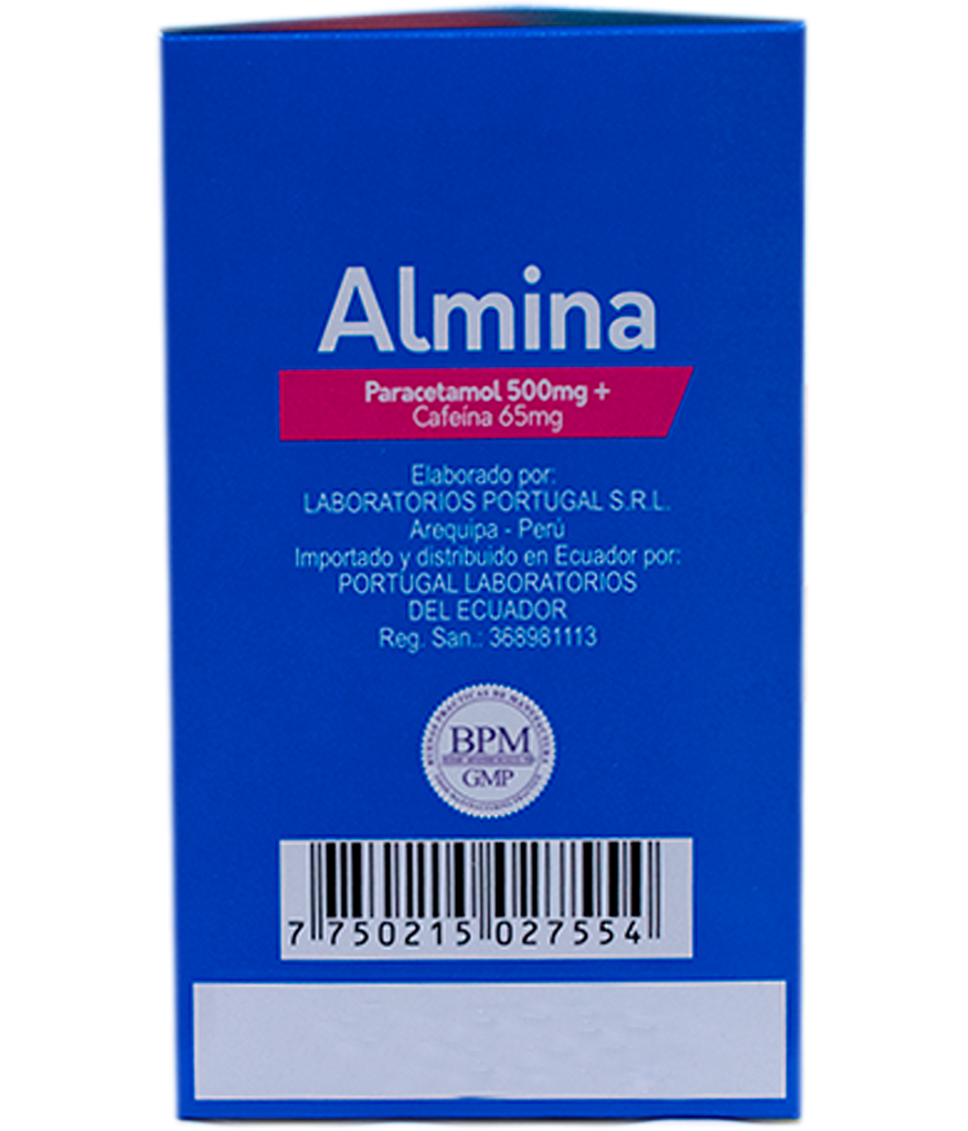 ALMINA TAB-RECx500/65MGx100