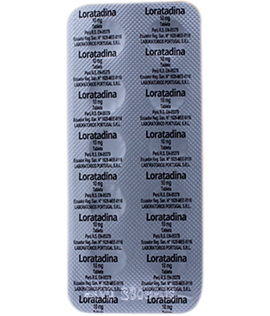 LORATADINA TABx10MGx100NMPO
