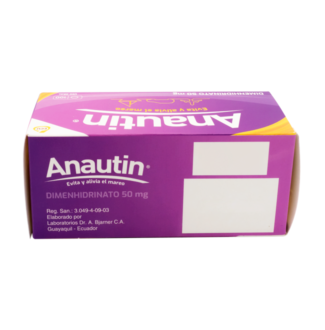 ANAUTIN TABx50MGx100