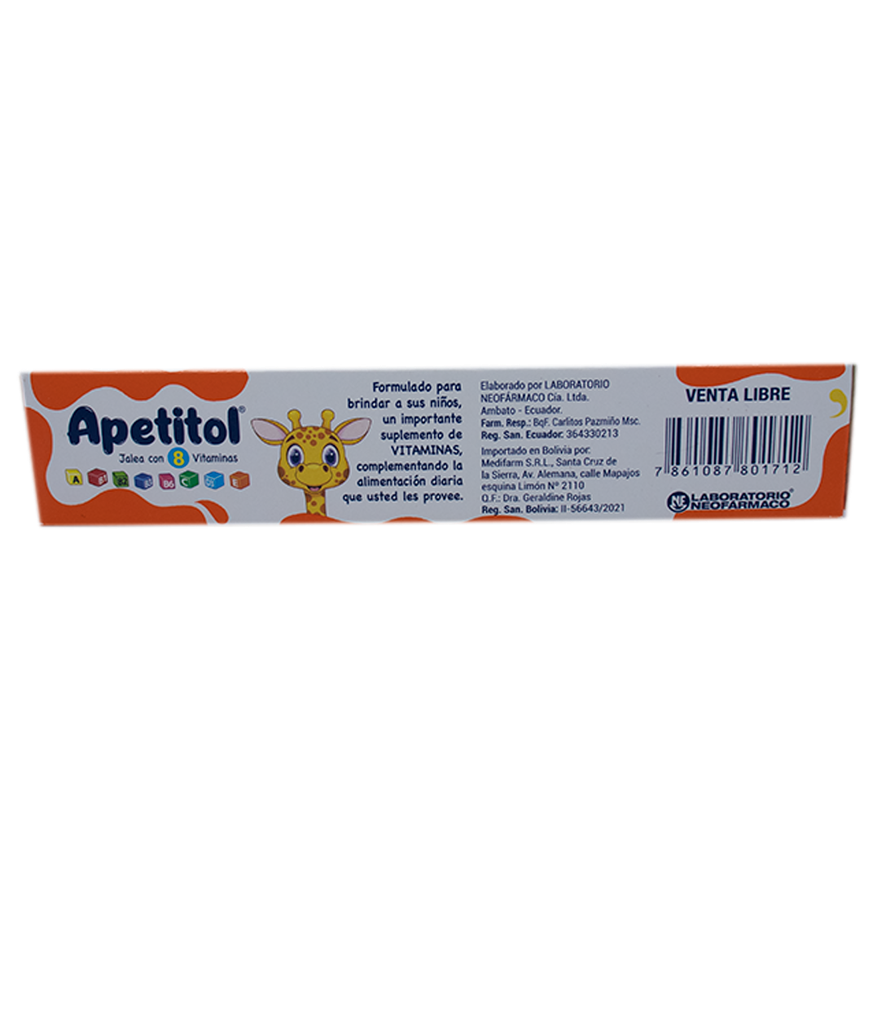 APETITOL NARANJA JALx100GR