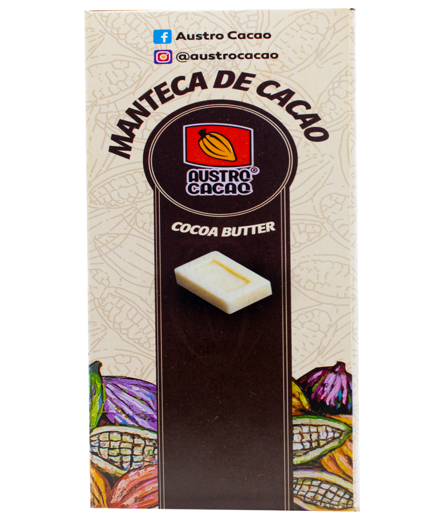 MANTECA CACAO AUSTRO CACAO CAJAx100