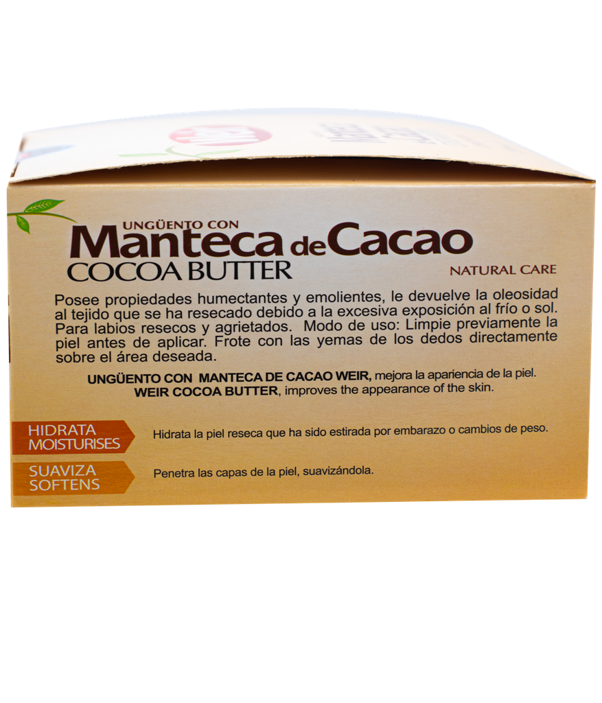 MANTECA CACAO WEIR SOBx5GRx25