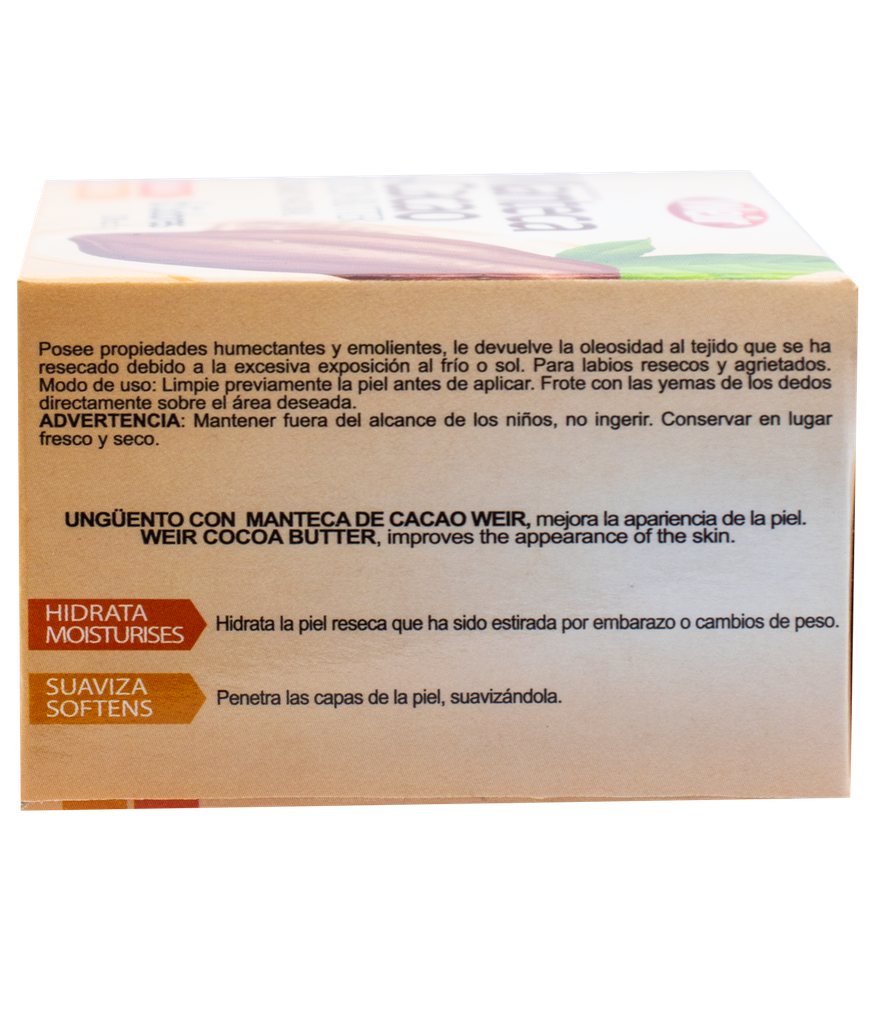 MANTECA CACAO WEIR SOBx5GRx6