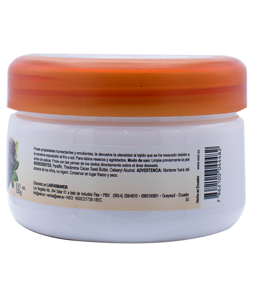 MANTECA CACAO WEIR UNGUENTO FCOx250GR